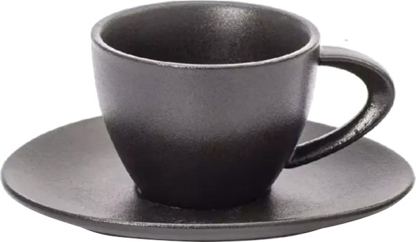 Изображение товара Чашка с блюдцем Domenik Rock Black DM8026