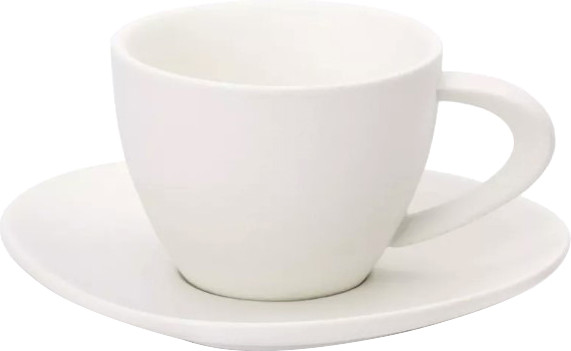 Изображение товара Чашка с блюдцем Domenik Rock White DM8016