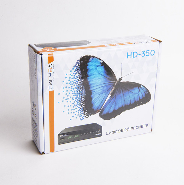 Изображение товара Тюнер цифрового телевидения СИГНАЛ HD-350 (черный)