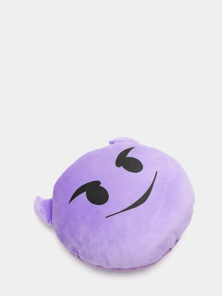 Изображение товара Подушка для автомобиля MATEX Emoji. Smile, Чертенок / 26-839 (фиолетовый)