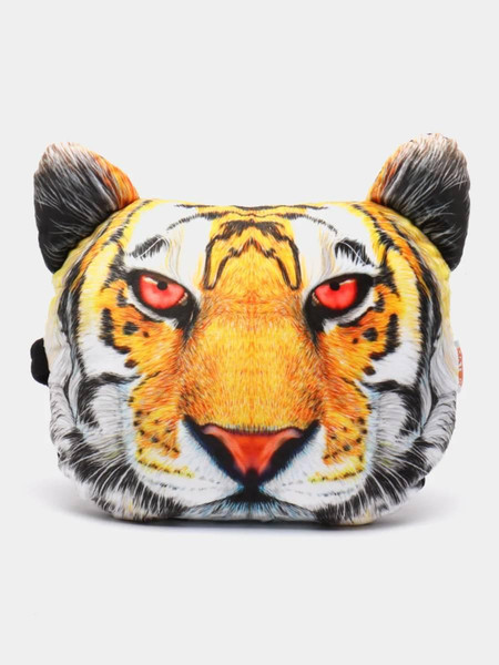 Изображение товара Подушка для автомобиля MATEX Animals. Тигр / 27-041 (оранжевый/черный)