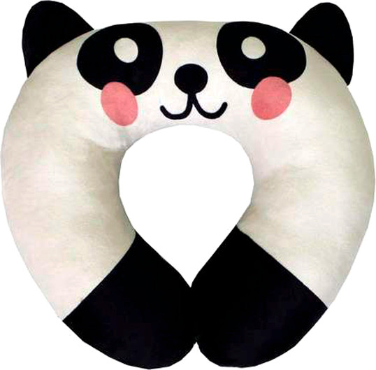 Изображение товара Подушка на шею MATEX Cutie / 27-232 (черный/белый)