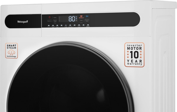 Изображение товара Стирально-сушильная машина Weissgauff WMD 45148 Inverter Steam