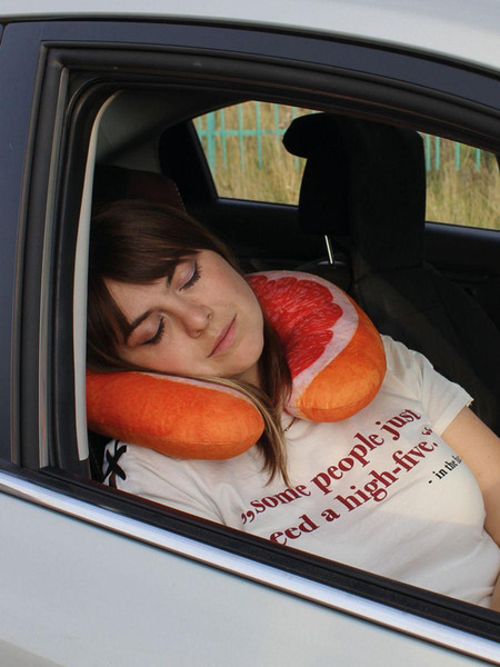 Изображение товара Подушка на шею MATEX Frutis. Грейпфрут / 27-492 (оранжевый)