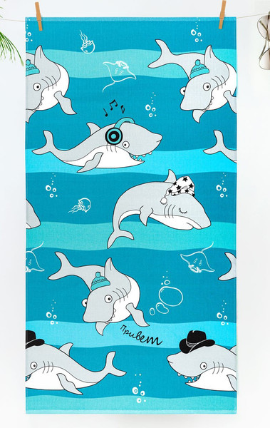 Изображение товара Полотенце АртПостель Вафельное банное Боцман (80x150)