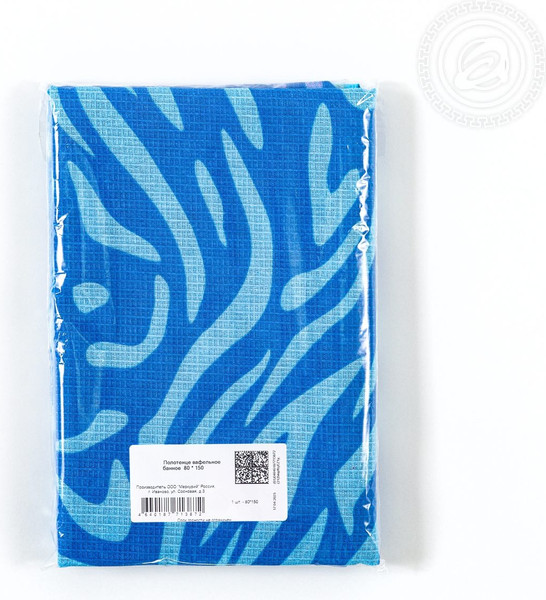 Изображение товара Полотенце АртПостель Вафельное банное Прибой (80x150)