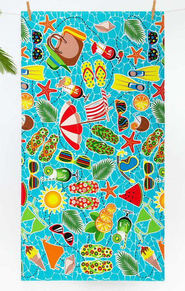 Изображение товара Полотенце АртПостель Вафельное банное Ривьера (80x150)