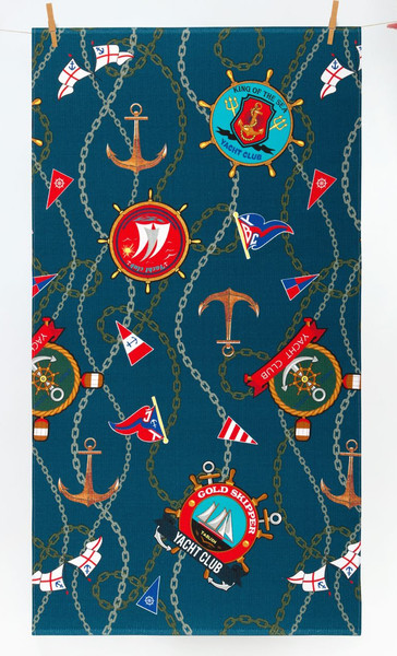 Изображение товара Полотенце АртПостель Вафельное банное Яхт-клуб (80x150)