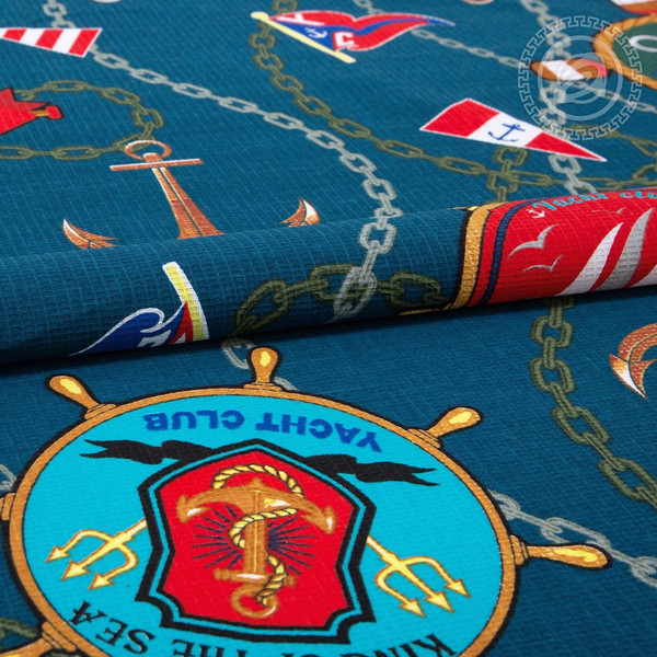 Изображение товара Полотенце АртПостель Вафельное банное Яхт-клуб (80x150)