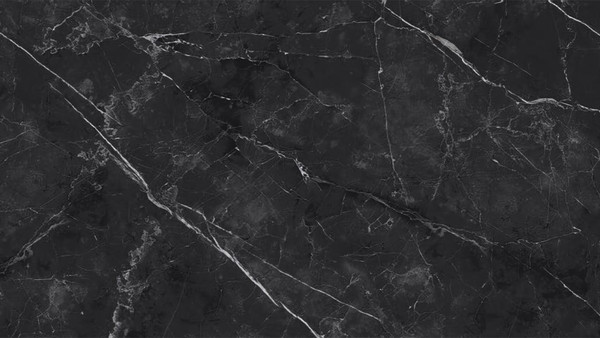 Изображение товара Обеденный стол ТриЯ Стоун Тип 1 (черный муар/керамика матовая черный мрамор)