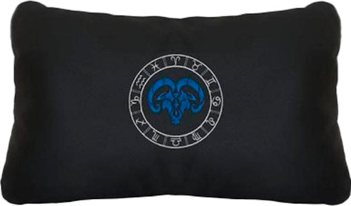 Изображение товара Подушка для автомобиля MATEX Знаки Зодиака. Овен / 27-621 (темно-сини)