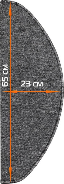 Изображение товара Коврик для лестницы MATEX Step / 64-503 (графитовый)