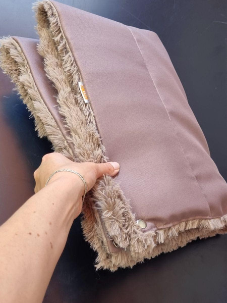 Изображение товара Подстилка для животных MATEX Pet Plush / 55-761 (бирюзовый/серо-голубой)