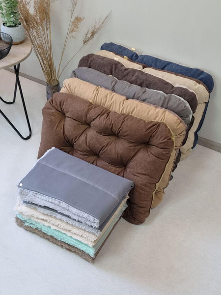 Изображение товара Подстилка для животных MATEX Pet Plush / 55-761 (бирюзовый/серо-голубой)