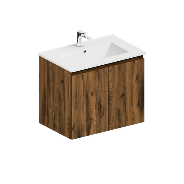 Изображение товара Тумба с умывальником ЗОВ Монови 70 / M70LA0LA-OL70 (аттик)