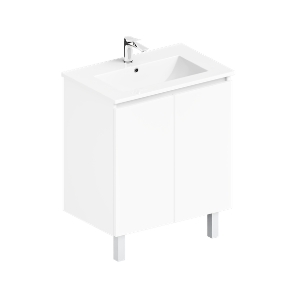 Изображение товара Тумба с умывальником ЗОВ Монови 70 / M70LW0LWS-OL70 (белый)