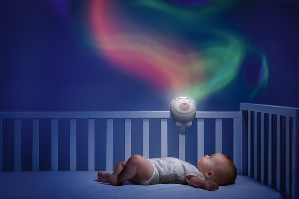 Изображение товара Ночник Chicco Полярный мишка Проектор / 00011558100000 (розовый)