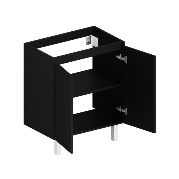 Изображение товара Тумба под умывальник ЗОВ Монови 70 / M70LG0LGS-LDSPG (антрацит)