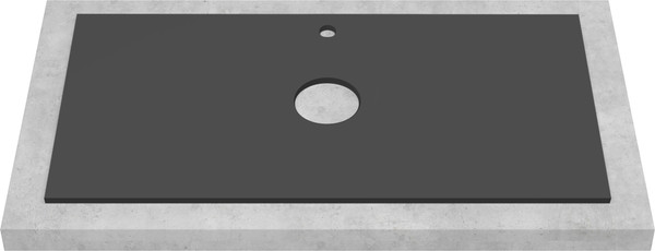 Изображение товара Тумба под умывальник ЗОВ Монови 70 / M70LG0LGS-LDSPG (антрацит)