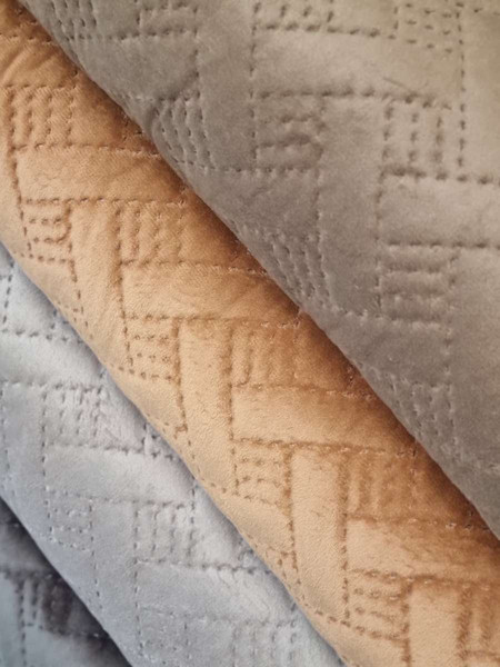 Изображение товара Комплект накидок на диван MATEX Дивандек / 64-459 (серо-коричневый, 3шт)