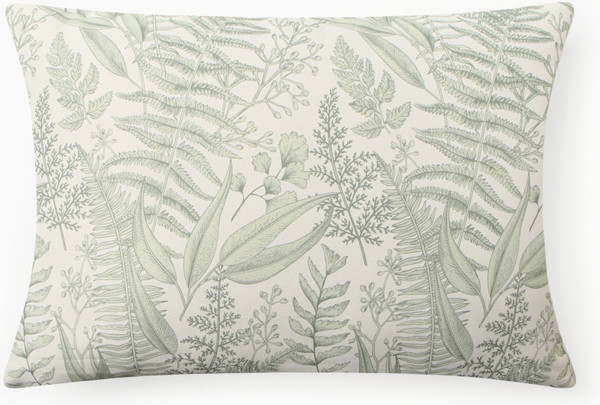 Изображение товара Подушка декоративная Этель Листва / 10766721 (зеленый)
