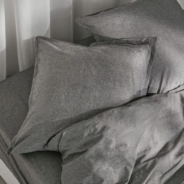 Изображение товара Простыня Sima-Land Home Деним 245x260 / 10245444 (темно-серый)