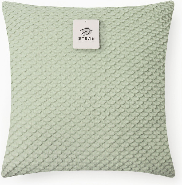 Изображение товара Подушка декоративная Этель Квадрат / 10766742 (зеленый)