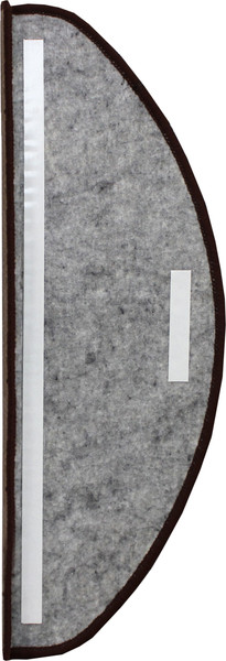 Изображение товара Набор ковриков для лестницы MATEX My Step / 51-459 (5шт, коричневый)