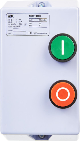 Изображение товара Контактор IEK KKM16-009-380-00
