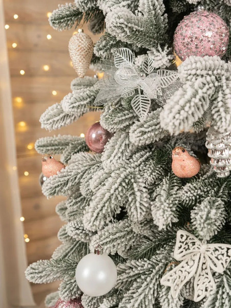 Изображение товара Ель искусственная National Tree Company Ариадна заснеженная / АРД/ЗСН-240 (240см)