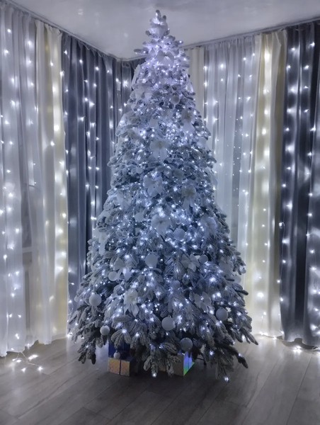 Изображение товара Ель искусственная National Tree Company Ариадна заснеженная / АРД/ЗСН-240 (240см)