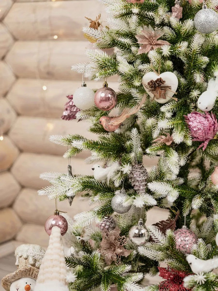 Изображение товара Ель искусственная National Tree Company Форест / ФОР/зл-бел-130 (130см)