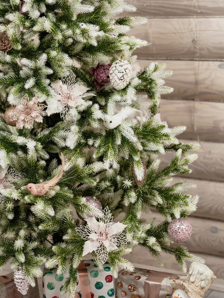 Изображение товара Ель искусственная National Tree Company Форест / ФОР/зл-бел-160 (160см)