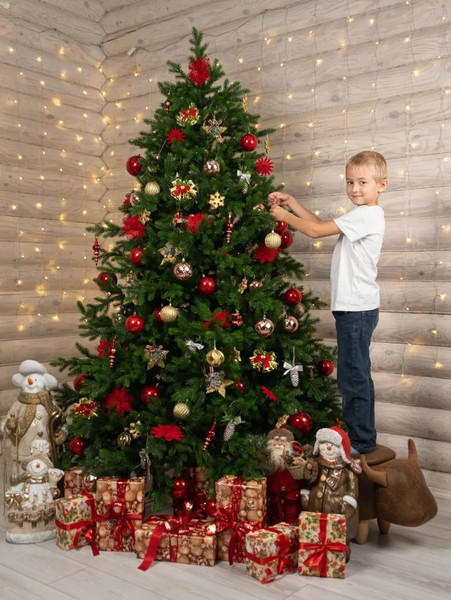 Изображение товара Ель искусственная National Tree Company Грация Премиум / ГР/ПР-180 (180см, 3D)