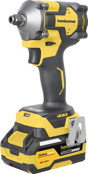 Изображение товара Аккумуляторный гайковерт Hanskonner HCD20420BL