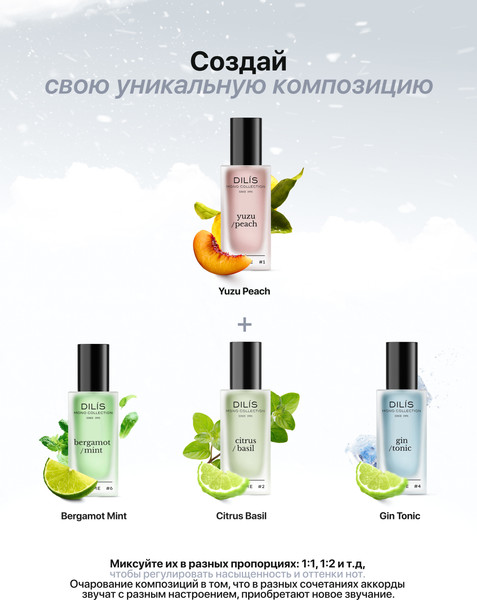 Изображение товара Духи Dilis Mono Collection Yuzu Peach (25мл)