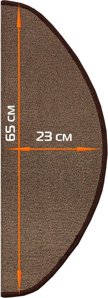 Изображение товара Коврик для лестницы MATEX Step / 42-846 (коричневый)