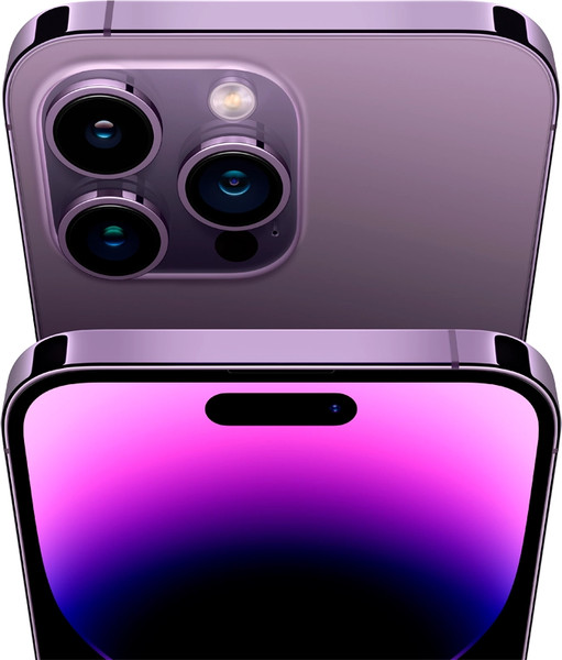 Изображение товара Смартфон восстановленный Apple iPhone 14 Pro 256GB Flip Грейд A (темно-фиолетовый)