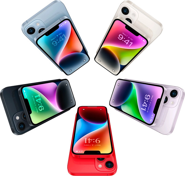 Изображение товара Смартфон восстановленный Apple iPhone 14 256GB Flip Грейд A (полуночный)