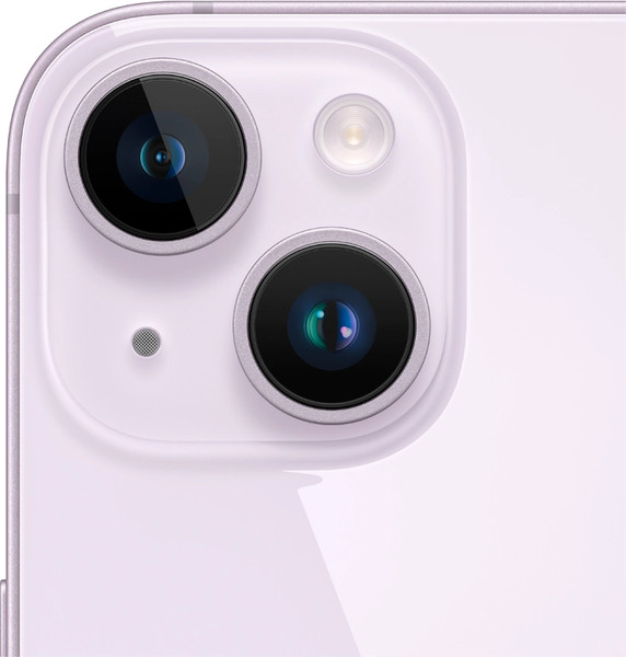 Изображение товара Смартфон восстановленный Apple iPhone 14 128GB Flip Грейд A (фиолетовый)