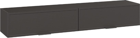 Изображение товара Шкаф ТриЯ Стелла Настенный Исп.2 (серый вулкан/фон серый)