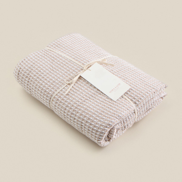 Изображение товара Плед Sima-Land Home Waffle 130x180 / 10398194 (бежевый)