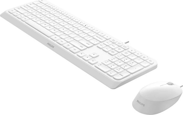 Изображение товара Комплект клавиатура и мышь Philips SPT6207W