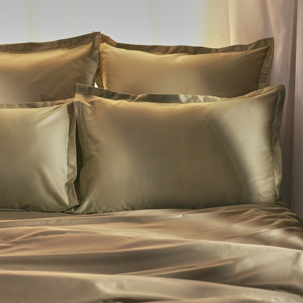 Изображение товара Простыня Sima-Land Home Олива 180x200 на резинке / 10217117