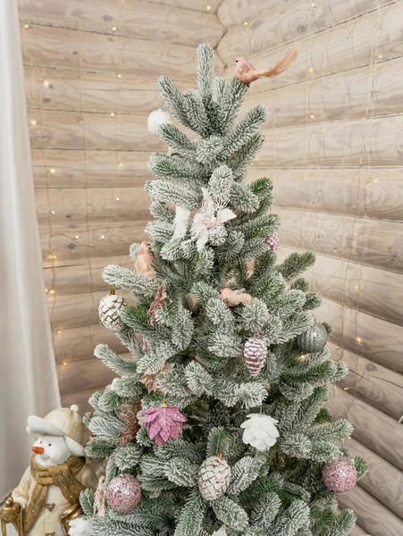 Изображение товара Ель искусственная National Tree Company Сказка заснеженная / СК/ЗСН-160 (160см)