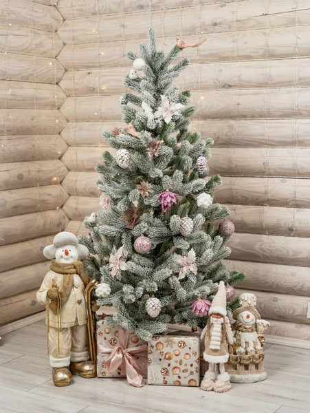 Изображение товара Ель искусственная National Tree Company Сказка заснеженная / СК/ЗСН-160 (160см)