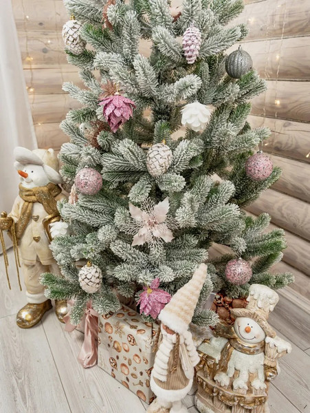 Изображение товара Ель искусственная National Tree Company Сказка заснеженная / СК/ЗСН-160 (160см)