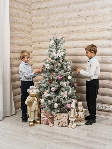 Изображение товара Ель искусственная National Tree Company Сказка заснеженная / СК/ЗСН-160 (160см)