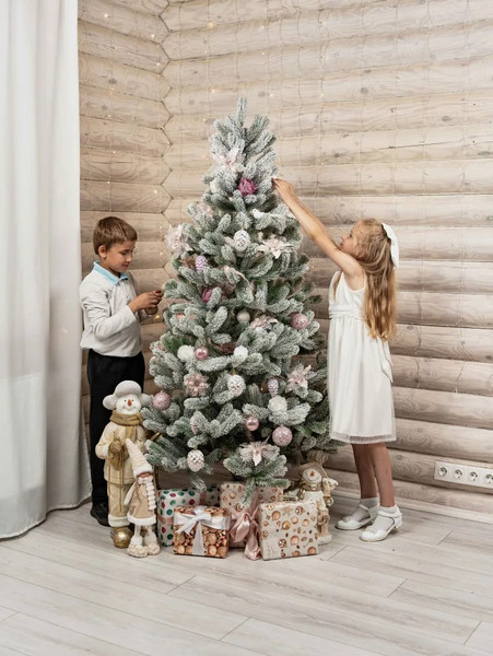 Изображение товара Ель искусственная National Tree Company Сказка заснеженная /СК/ЗСН-190 (190см)