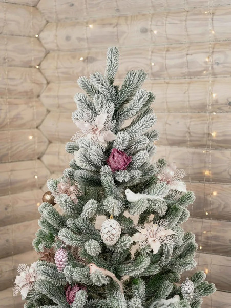 Изображение товара Ель искусственная National Tree Company Сказка заснеженная /СК/ЗСН-190 (190см)